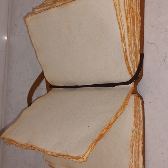 SOVEREIGN GEAR SKULL VINTAGE LOOK GENUINE LEATHER JOURNAL - Picture 4 of 6